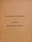 Geschäftsordnung und Richtlinien des Deutschen Modelleisenbahn-Verbandes