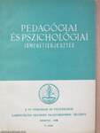 Pedagógiai és pszichológiai ismeretterjesztés 1966/3.