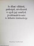 Az állami vállalatok, gazdaságok, szövetkezetek és egyéb jogi személyek jövedelemadó-levonási és -befizetési kötelezettségei