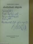 Elodázható elégiák (dedikált példány)