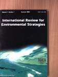 International Review for Environmental Strategies Summer 2001