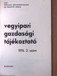 Vegyipari Gazdasági Tájékoztató 1976/2.