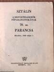 Sztálin a szovjethaderők főparancsnokának 70. sz. parancsa