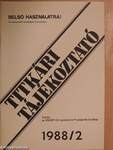 Titkári tájékoztató 1988/2.