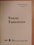 Titkári tájékoztató 1985/2.