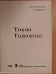 Titkári tájékoztató 1986/3.