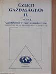 Üzleti gazdaságtan II/7.