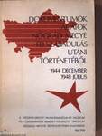 Dokumentumok, adatok Nógrád megye felszabadulás utáni történetéből 1944 december-1948 július
