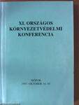 XI. Országos Környezetvédelmi Konferencia