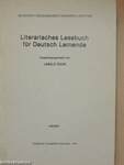 Literarisches Lesebuch für Deutsch Lernende