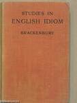 Studies in English Idiom