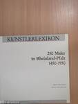 Künstlerlexikon, 250 Maler in Rheinland-Pfalz 1450-1950