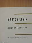 Marton Ervin emlékkiállítása