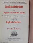 Taschenwörterbuch der englischen und deutschen Sprache I-II. (gótbetűs)