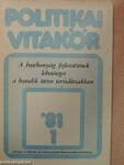 Politikai Vitakör 1981/1.