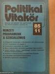 Politikai Vitakör 1985/11.