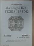 Középiskolai matematikai és fizikai lapok 1993. március