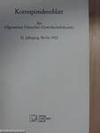 Korrespondenzblatt des Allgemeinen Deutschen Gewerkschaftsbundes - 32. Jahrgang (gótbetűs)