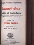 Taschenwörterbuch der englischen und deutschen Sprache I-II.