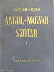Angol-magyar szótár I-II.