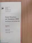 Hotel Directory mit Stadtplan 2002