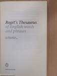 Roget's Thesaurus of English words and phrases