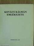 Kovács Kálmán emlékezete (minikönyv) (számozott)