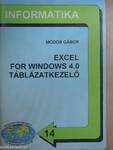 Excel for Windows 4.0 táblázatkezelő