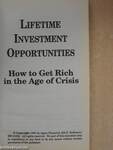 Lifetime Investment Opportunities