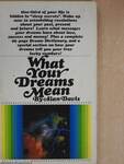 What Your Dreams Mean