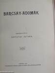 Barcsay-adomák