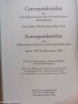 Correspondenzblatt der Generalkommission der Gewerkschaften Deutschlands 1919 (gótbetűs)/Korrespondenzblatt des Allgemeinen Deutschen Gewerkschaftsbundes 1920-1923 (gótbetűs) I-V.