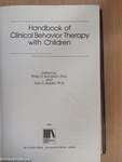 Handbook of Clinical Behavior Therapy with Children