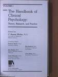 The Handbook of Clinical Psychology I.