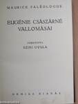 Eugénie császárné vallomásai