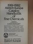 Aldrich-Europe Catalog Handbook of Fine Chemicals 1981-1982