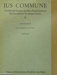 Veröffentlichungen des Max-Plnack-Instituts für Europäische Rechtgeschichte Frankfurt am Main III. (dedikált példány)