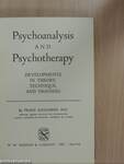 Psychoanalysis and Psychotherapy