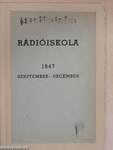 Rádióiskola 1947 szeptember-december