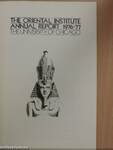 The Oriental Institute Annual Report 1976-77