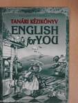 English for you - Tanári kézikönyv