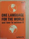 One Language For The World