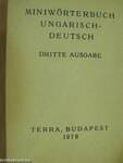 Magyar-német/német-magyar miniszótár I-II. (minikönyv)