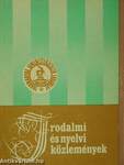 Irodalmi és nyelvi közlemények 1970/1.