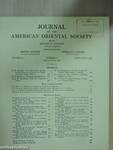 Journal of the American Oriental Society April-June 1960 (Bobula Ida könyvtárából)