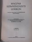 Magyar Színművészeti Lexikon I-IV.