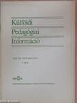 Külföldi Pedagógiai Információ 1986.