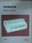 Pinwriter P2200 Series - User's Guide