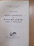 Manuel alphabétique de psychiatrie (dedikált példány)