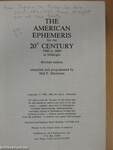 The American Ephemeris for the 20th Century